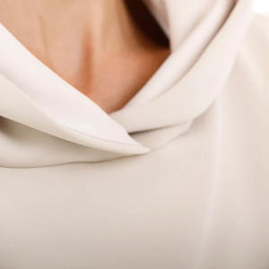 Coupe-vent surdimensionné 100% coton brodé personnalisé Streetwear sweats à capuche pour femmes Service OEM - Product Image 4