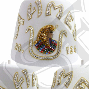 MASONIC REGALIA หดตัว FEZ อิสลามแถวเดียว - Product Image 3