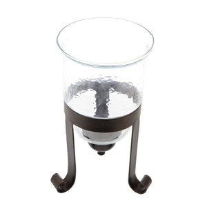 Wholesale Price New Look Metal Lantern <b>Stand</b> <b>Glass</b> Hot Selling for Home Decoration Christmas Wedding Events Festive Decoration - Product Image 2