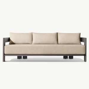 Ensemble de salon de jardin en bois au design moderne personnalisé, best-seller 2025, pour chambre à coucher, hôtel, terrasse, salon, appartement, villas extérieures - Product Image 2