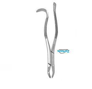 Fórceps de Extracción Dental de Acero Inoxidable de Alta Calidad para Molares Superiores, Figura 10H, Instrumentos Dentales - Product Image 2