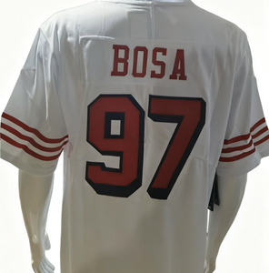 Ready Ship Purdy Kittle Bosa McCaffrey Maillot de football américain à manches courtes Usine Vente en gros Broderie Fini Respirant - Product Image 2