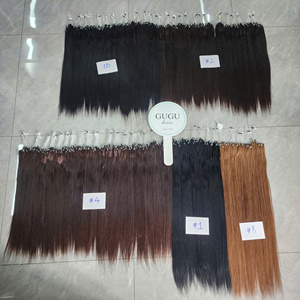 GUGU HAIR นวัตกรรมล่าสุด H6 ผมต่อเวอร์จิ้นเวียดนามแท้ เส้นผมเรียงตัวสวย ไร้รอยต่อ ไมโครลูป ต่อผมด้วยมือ - Product Image 3