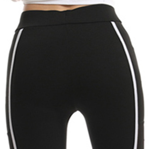 Best Selling Women's Casual Style High-Waist Tight <b>Leggings</b> Breathable <b>Knitted</b> Fabric Customizable Logo Printed Mid-Waist Type - Product Image 6