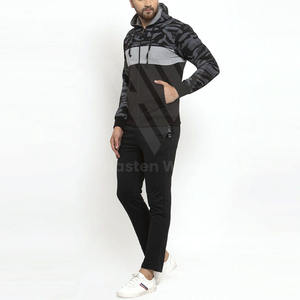 Survêtements pour hommes avec logo personnalisé, prix d'usine, ensembles de jogging à marque privée, survêtements en molleton technique en coton tricoté de qualité supérieure - Product Image 2