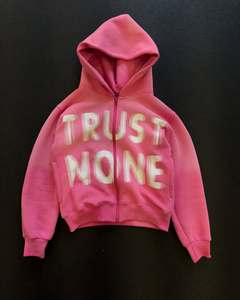 Sweat à capuche zippé en molleton de coton Boxy Fit unisexe Streetwear écologique anti-rides 430g tissu sérigraphié en soie hiver - Product Image 4