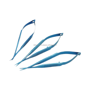 Pinzas de Capsulotomía Castroviejo Manuales de Precisión, Cirugía Microquirúrgica de Cataratas, Aprobadas por CE e ISO, Disponibles en OEN, Clase II, 2 Años - Product Image 1