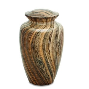 Urnas de cremación de cenizas de acabado natural para equipo de servicio de entierro funerario de forma personalizada urnas de cremación de cenizas para adultos - Product Image 4