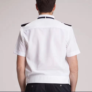 Vente en gros de haute qualité 100% polyester hommes uniformes de sécurité/dernière conception personnalisée personnalisé prix usine hommes uniforme de sécurité - Product Image 4