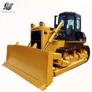 Bulldozer sur chenilles d'occasion Shantui SD16 17 tonnes, capacité de la benne de 4,5 m³, marque chinoise d'origine, bulldozer moyen, faible nombre d'heures, certifié CE - Product Image 1