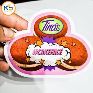 Promotional Die Cut Eco-Friendly PVC Vinyl <b>Stickers</b> | Waterproof UV Printed Logo Cartoon Decals <b>for</b> <b>Laptop</b> Bottle Packaging | - Product Image 2