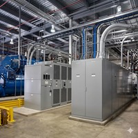Transformateur à isolation sèche ventilée VPI 75 kVA à 2500 kVA 13,8 kV 12,47 kV à 480Y 277 V 60 Hz Triphasé à noyau amorphe pour système d'alimentation