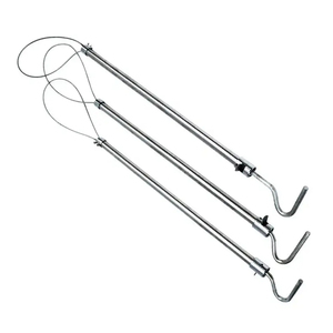 Nouvel Arrivage : Pince de préhension pour porcs en acier inoxydable, instrument vétérinaire multifonctionnel pour diagnostic, injection et sécurité, pour chiens et animaux sauvages - Product Image 2