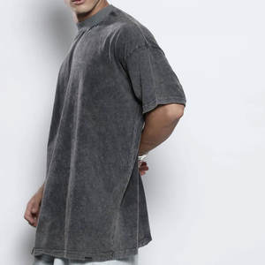 Camisetas de Estilo Urbano para Exteriores, Lavado Ácido, Transpirables, Ligeras y Ecológicas para Hombre - Product Image 4