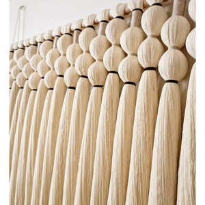 SANSEVIERIA Tapiz de Pared Grande de Macramé, Arte Texturizado de Cuerda Tejida a Mano para Interiores Bohemios Modernos, Decoración de Pared para Boho Moderno - Product Image 1