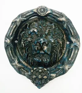 Lion <b>Head</b> Door Knocker Cast Aluminium <b>Good</b> Quality Physically Calling Door Handle Hot Selling Luxury Door Knocker in Low Price - Product Image 1