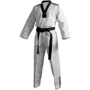 Uniforme de Taekwondo Dobok de Poliéster/Algodón al por Mayor, Logotipo Personalizado Bordado, Color Personalizado, Duradero, Antiencogimiento, Artes Marciales - Product Image 6