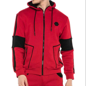 Chándal de Invierno Personalizado al por Mayor de Alta Calidad, Informal, Sólido, Grueso, 100% Algodón, Puños y Dobladillo Acanalados, Costuras Resistentes - Product Image 1