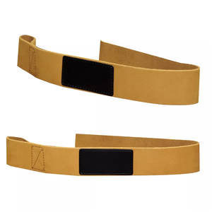 Sangles en cuir personnalisées pour la musculation en salle de sport, nouveau design unisexe, vente chaude avec personnalisation du logo - Product Image 2