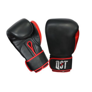 Gants de boxe en cuir de haute qualité, respirants, durables, professionnels, fabriqués en usine, évacuant l'humidité, ajustables pour une fermeture complète - Product Image 6