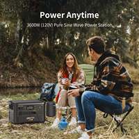 Station d'alimentation portable PECRON 3000W 3072Wh, générateur solaire pour camping-car, camping, et alimentation de secours à domicile, stock USA et UE