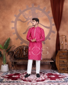 Kurta นักออกแบบ jacquard rangrez - Product Image 4