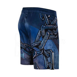 Short MMA de haute qualité avec logo personnalisé Vêtements de sport confortables en polyester et spandex pour hommes disponibles pour OEM Vêtements d'arts martiaux pour hommes - Product Image 3