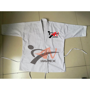 Profesional de alta calidad 100% tela de algodón logotipo personalizado Taekwondo ropa deportiva uniforme Unisex ligero transpirable servicio OEM - Product Image 3