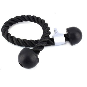 Conception personnalisée Meilleure vente de corde pour triceps d'entraînement Corde pour triceps d'haltérophilie pour adultes fabriquée en usine - Product Image 4