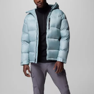 Veste d'extérieur coupe-vent à capuche détachable, chaude et épaisse, pour hommes, manteaux d'hiver en duvet, veste rembourrée matelassée - Product Image 2