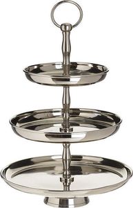 Support à gâteau moderne de style européen, luxe léger, trois étages, en acier inoxydable, écologique, pour boulangerie, outils de pâtisserie - Product Image 4