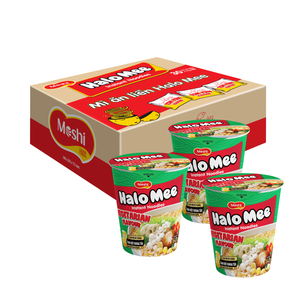 Nouilles instantanées végétariennes riches en protéines, à base de farine de blé, portion individuelle, fabricant OEM ODM sous marque privée au Vietnam - Product Image 3