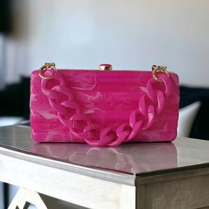 Top Demanding <b>Resin</b> Clutch Handbag for Parties and Christmas Ladies Clutch Bag for Evening Party Wedding & Gift Use - Product Image 4