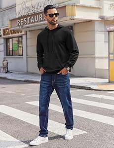 ซัพพลายเออร์เสื้อฮู้ดผู้ชายแฟชั่น2025 | ชุดกีฬากำหนดโลโก้เอง | เสื้อสวมหัวแบบมีซิปสำหรับยิมและสตรีท - Product Image 3