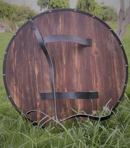 Décoration murale en métal en forme d'épée viking ronde faite à la main, décoration d'intérieur, épée sculptée - Product Image 6