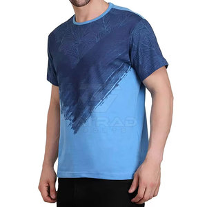 Camisetas Sublimadas para Hombre con Diseño de Logotipo Personalizado al por Mayor, Patrón Sólido, 100% Poliéster, Secado Rápido, Transpirables, Ecológicas, MOQ Bajo - Product Image 3