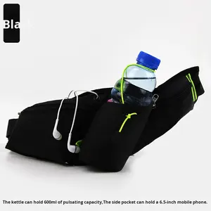 Riñonera Deportiva Personalizada para Hombre y Mujer, Porta Botella de Agua, Impermeable, para Maratón, con Espacio para Teléfono de 6.5 Pulgadas, Accesorio de Fitness - Product Image 5