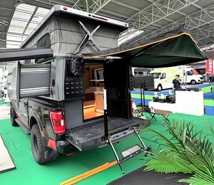 Fábrica proporcionada personalizada peso ligero aluminio acero 4X4 camioneta cama Pop up tienda de campaña Topper dosel Shell Camper - Product Image 5