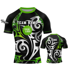 Rashguard personnalisé de qualité supérieure | Polyester Spandex | Impression par sublimation Design et logo personnalisés - Product Image 4