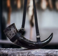 Cuerno de Shofar Kudu Yemenita Extra Grande, Pulido y Ecológico, de Carnero, Artesanía Religiosa India de Tierra Santa