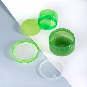 ภาชนะพลาสติก PET พร้อมฝาสีเขียวสำหรับดูแลผิวครีมใสใช้ในอุตสาหกรรมผลิตจากเวียดนาม - Product Image 6