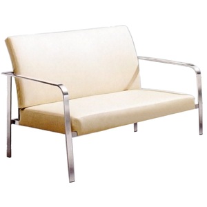 Set Divano in Rattan Beige Afrodite per Giardino Balcone Soggiorno - Arredamento da Esterno Moderno e di Lusso - Product Image 2