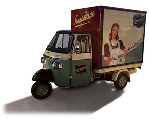 TVS King Deluxe Plus, Triciclo Motorizado de Tres Ruedas con Carrocería Cerrada para Pasajeros, Refrigerado por Agua, con Frenos de Disco, de Gasolina, 3-4 Personas - Product Image 4