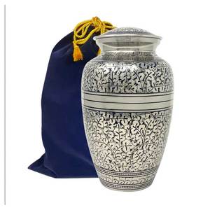 Urnes de crémation en aluminium en forme de cœur fabriquées en Inde Fournitures funéraires personnalisées avec qualité d'exportation - Product Image 5