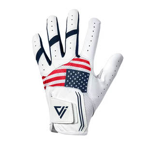 ถุงมือกอล์ฟมืออาชีพสำหรับผู้ชายถุงมือ2024หนังแกะสีดำหนังแกะแบบพรีเมี่ยมสำหรับเล่นกีฬา - Product Image 3