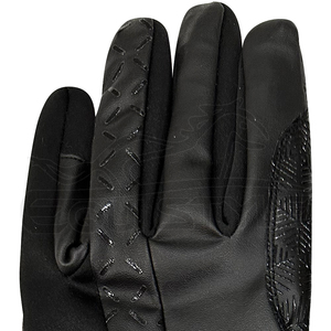 Gants équestres en cuir PU noir antidérapants personnalisables de haute qualité Soft Shell Back Front Dogitak Print pour l'hiver en plein air - Product Image 3