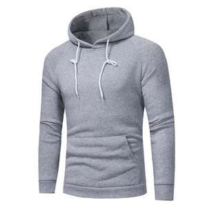 Sudadera con capucha de lana de algodón 100% personalizada de alta calidad para hombre OEM fabricante bajo MOQ para invierno - Product Image 1