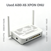Routeur FTTH d'occasion Ai80-X6 WiFi6 AX3000 XPON ONU GPON EPON 2 antennes 4GE 1POTS Unité de réseau optique