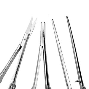 High Quality Castroviejo Manual Micro Scissors Needle <b>Holder</b> Straight Stainless Steel Surgical Instruments CE - Product Image 3