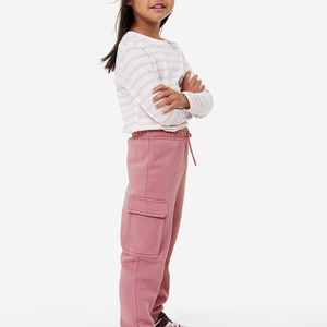 ROUSE Girls Pantalones de chándal de cuerpo entero con estilo con LOGO personalizado Frente plano Nueva llegada Diseño de moda - Product Image 5